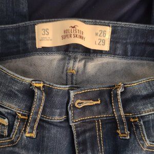 Hollister Super skinny jeans size 3S